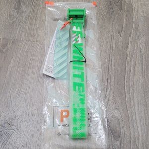 Off-White Industrial Belt Transparent Rubber